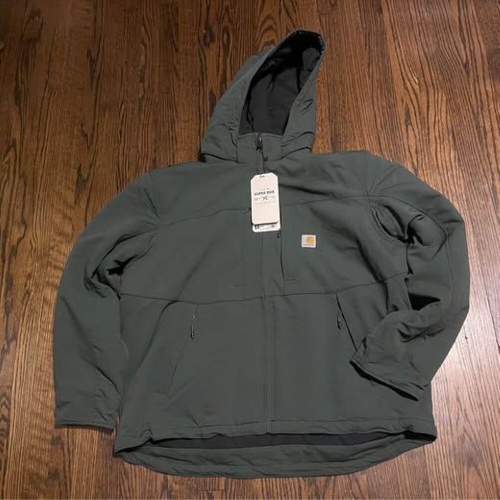 Carhartt XL Women’s Jacket Super Dux Heavy Hooded Green